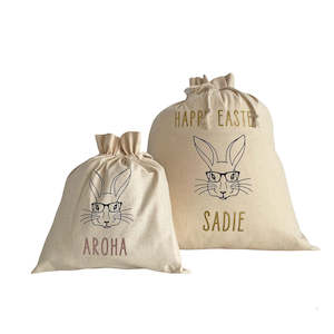 Easter Collection: Easter Treat Bag Bunny Face - Personalised