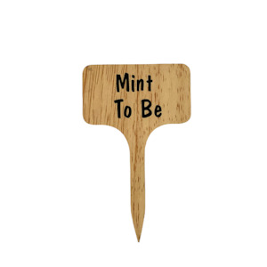 Plant Lovers: Plant Sign - Mint To Be