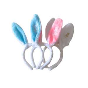 Easter Collection: FREE Personalised Mini Bunny Ears Headband - For every $20 you spend on our Easter Collection