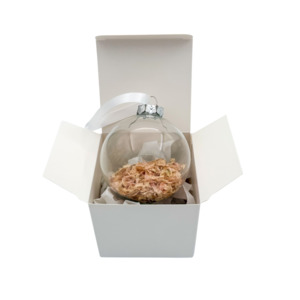 Christmas Collection: Potpourri Christmas 8cm Bauble - Pink (includes personalisation)