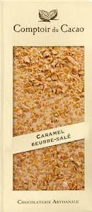 Chocolates: Comptoir du Cacao Blonde Chocolate with Salted Caramel 90g