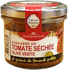 Clearance Past Bbd: Ducs de Gascogne Sundried Tomato, Olive & Fennel Spread 100g - BBD 28.06.25