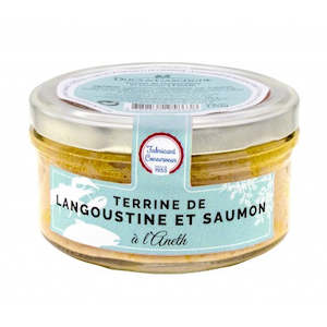 Ducs de Gascogne Langoustine & Salmon Terrine 130g - BBD 28.06.25