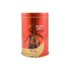 Christmas: Star Red Gift Tin with Cocoa Powdered Chocolate Truffles 500g