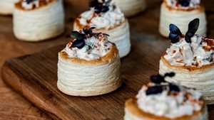 Smoked Chicken & Espelette Pepper Vol Au Vent