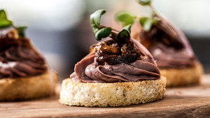 Chicken Liver Mousse on Brioche (GFO)