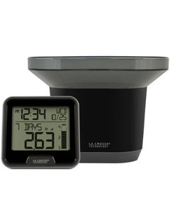 724-1409 La Crosse Digital Rain Monitor with Indoor Temperature