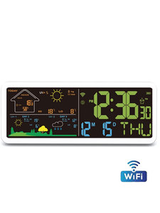 Products: WS801 TESA Smart Lift WIFI Multi-Day Forecast Colour Weather Station