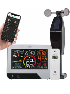 Products: V23-WTH La Crosse Personal WIFI Wind Weather Station
