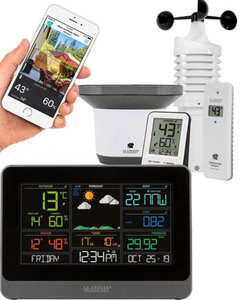 Products: V30v2 La Crosse Personal WIFI Weather Station with Pressure Display