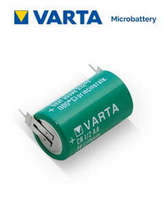Varta CR1/2AA 3V Lithium Battery with 2-Pin