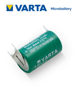 Varta CR1/2AA 3V Lithium Battery with 3-Pin D+10mm