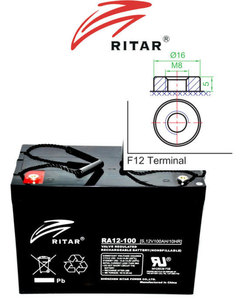 RITAR RA12-100S 12V 100AH SLA Battery