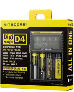 NITECORE D4 Digi Charger Universal Battery Charger