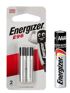 Products: ENERGIZER AAAA LR61 E96 Alkaline Battery 2PK