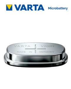Products: VARTA V200H 1.2V 200mAH NIMH Rechargeable Button Battery
