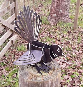 Fantail Corten Steel NZ Made Sculpture