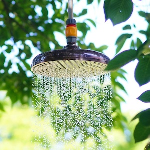 Rainmaker Shower Head with Garden Hose Connector