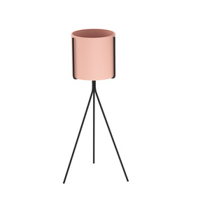 Modern Tripod Pink Plant Stand