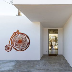Corten Steel Ladybugs: Metal Wall Art Pennyfarthing