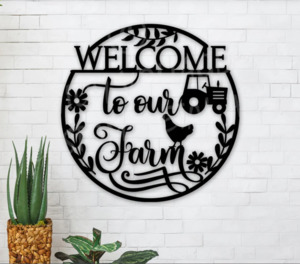 Garden Art NZ New Zealand Artists Ladybugs Gardening Online: Welcome to our Farm Metal Wall Art Made