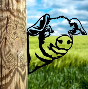 Garden Art NZ New Zealand Artists Ladybugs Gardening Online: Peek a Boo Pig Made