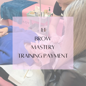 Brow Mastery Training Payment