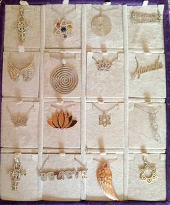 Products: Pendulums and Vianna Stibal's By Vianna Jewelry