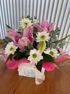 Products: Cute Posy Box Soft Tones - La Fleur