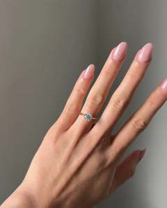 Ready To Ship Collection: 1.41ct Round Brilliant Cut Lab Grown Diamond Engagement Ring
