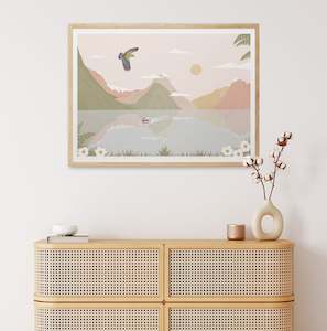 Products: Piopiotahi Milford Sound - Blush