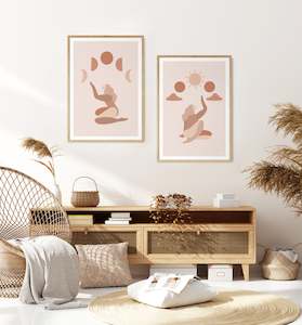 Female Lines: Luna & Sol - Pair