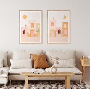 Landscape: Oaxaca I & II - Pair