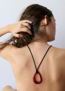 Accessories: Casa Ayllon Galatea Necklace - Carmelo