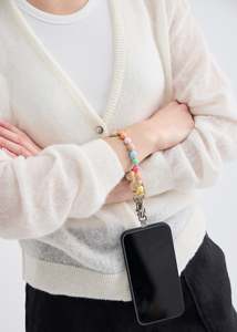 Ina Seifart Phone Necklace Short - Natural Pastel