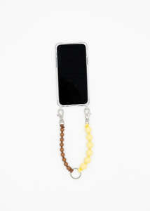 Ina Seifart Phone Necklace Short - Butter Mocca