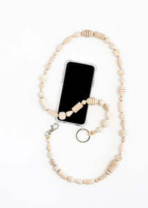 Ina Seifart Phone Necklace Long - Natural