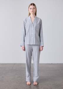 Arabella  PJ Pant - Black/White Stripe