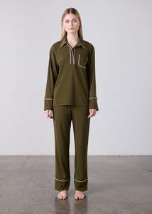 Fred Henly PJ Shirt - Khaki