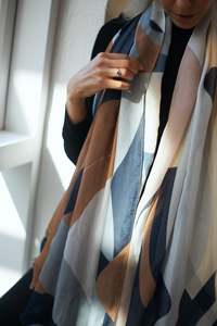 Cashmere Scarves: Walker & Bing Rosemary Scarf