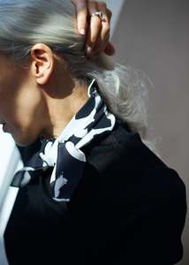 Walker & Bing Silk Daisy Scarf