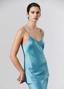 Silk Camisole - Cerulean