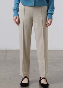 Hardy Cropped Pant - Fawn