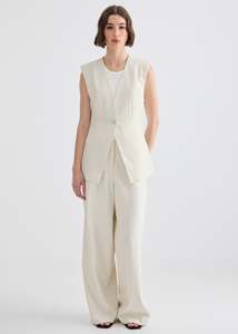 Summer Waistcoat - Cream