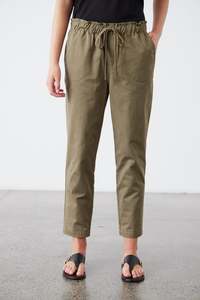Trousers: Stella Pant - Khaki