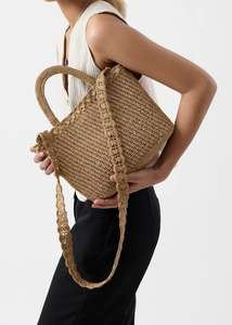 Accessories: Tanora Sipa Handbag - Tea
