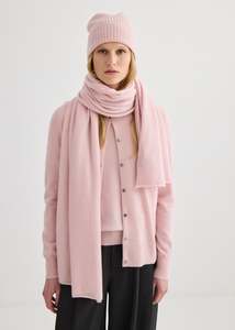 Cashmere Scarf 180 x 60 cm - Blush Pink