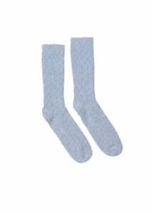 Cashmere Bed Socks - Sky Blue