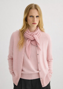 Beanie & Triangle Scarf Pairing
