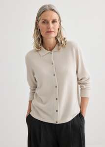 Cashmere Shirt - Oyster